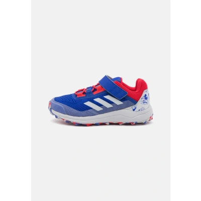 Image of Adidas Terrex Disney Agravic FLOW Trail Unisex Hiking shoes for kids, Size: 6.5, Semi lucid blue/dash grey/pure ruby Textile/synthetics