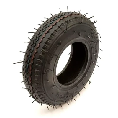 Image of Heavy Duty Tyre 2.80 4 2.50 Ply Line Tread Inch Wheel Sack Truck Hand Cart