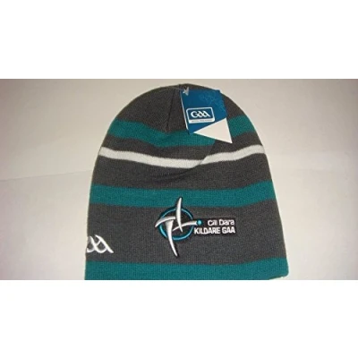 Image of KILDARE Official GAA Ireland County Home Style Beanie hat very rare limited Stock