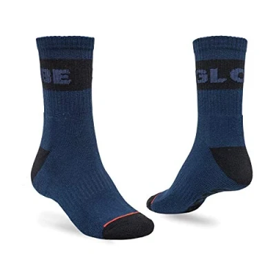 Image of Globe Horizons Crew Sock 5 Pack Men&#039;s Socks, mens, GB72039018, Dark, assorted, 39/44.5