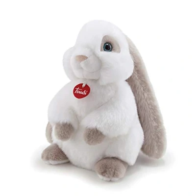 Image of Trudi TUD23705 Rabbit White/Grey Medium