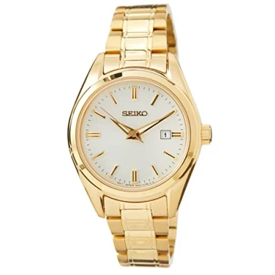 Image of Seiko UK Limited EU Women&#039;s Analogue Analog Quartz Watch with Stainless Steel Strap SUR632P1
