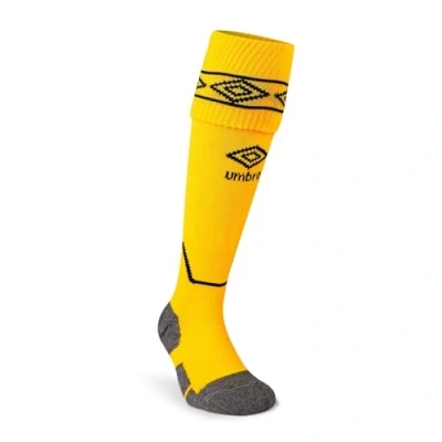 Image of Umbro Kids Dm Tp Football Socks Yellow/Black 2 7