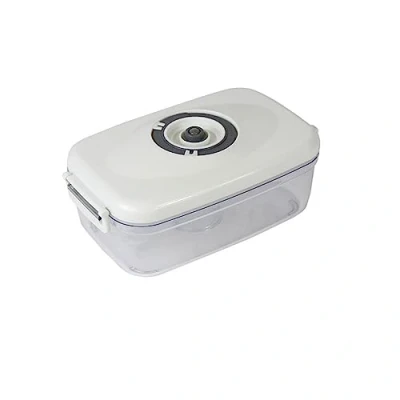 Image of vacuum sealer, food sealer machine with 20 seal bags one touch seal/vacuum dry machine. (Vacuum sealer) (white, accessory)