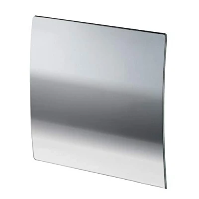 Image of SolaDirect 4 in / 100 mm Bathroom Fan Extractor for and Kitchen IPX Silent with Humidity Sensor Timer (Chrome Escudo)