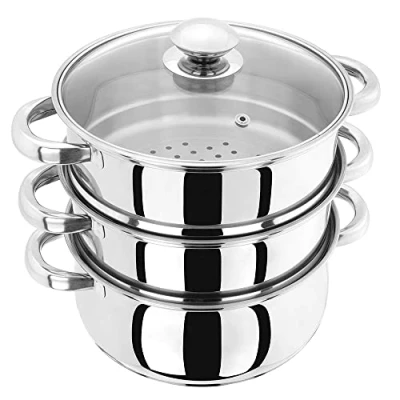 Image of Judge Horwood Basics 20cm 3 Tier Steamer