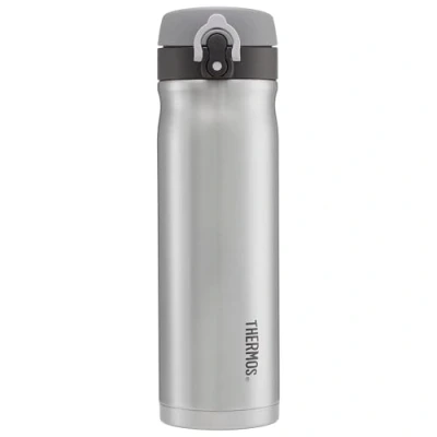 Image of Thermos Stainless Steel Direct Drink Flask, Grey 470 ml