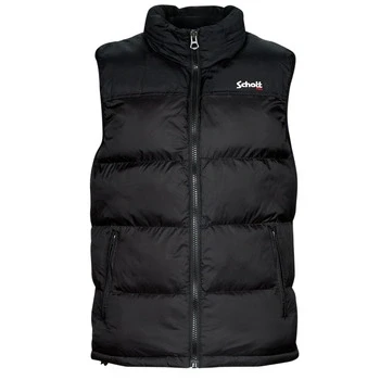Image of Schott NYC Men&#039;s Jacket, Black, S Utahv, Standard Fit, Ripstop Nylon, Polyester Padding