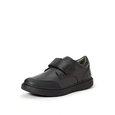 Image of Geox Boy&#039;s J Riddock Boy I School Uniform Shoe, Black*12.5 UK
