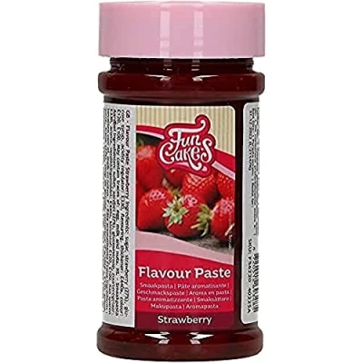 Image of FunCakes Flavour Paste Strawberry: Food flavourings, Great Taste, Perfect for Cake Decorating, Suitable Batter and Fillings. 120 g.