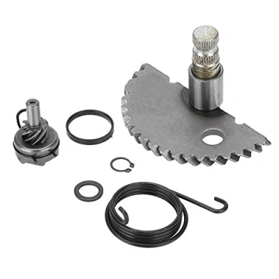 Image of Kick Start Gear Assembly Shaft Starter Gear,Aluminum Idler Set for GY6 50CC 80CC 139QMB Scooter Moped