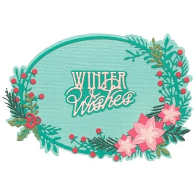 Image of Sizzix Thinlits Die Set Winter Wishes #2 by Jen Long