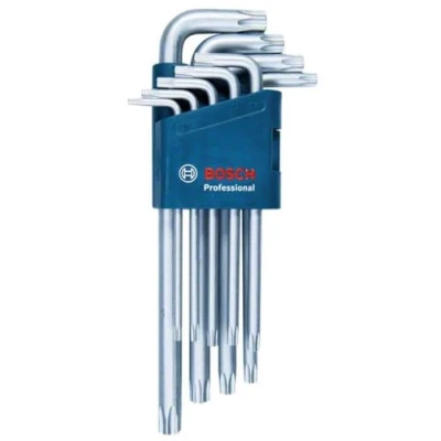 Image of Bosch Professional 9 Piece TORX Angle Screwdriver Set (10.050.0 mm)