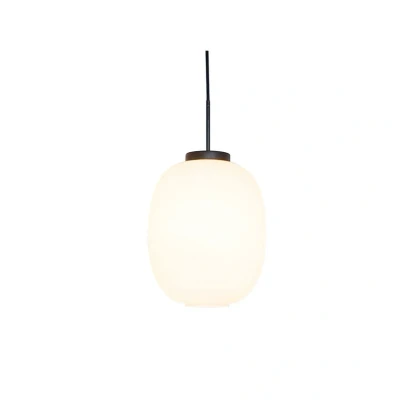 Image of Dyberg Larsen DL39 pendant Ø 25cm opal white/black