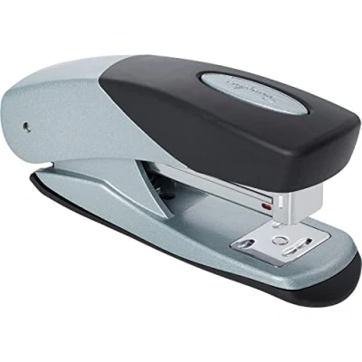 Image of Swingline Stapler, 25 Sheets, Compact, Metal, Half Strip, Silver/Black (S7081026AZ)