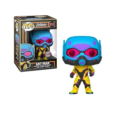 Image of Funko Pop! Marvel: Blacklight Ant Man 2 Collectable Vinyl Figure Gift Idea Official Merchandise Toys for Kids &amp; Adults Movies Fans Model Collectors and Display