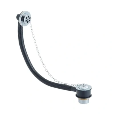 Image of Bristan Traditional Bath waste With Porcelain Plug chrome