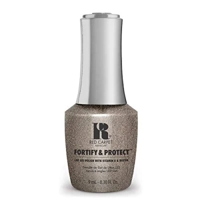 Image of Red Carpet Manicure LED Gel Nail Polish Silver Upswing (2020783) 9ml