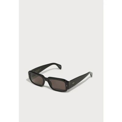 Image of Retrosuperfuture Unisex SG5 Etrusco Black Sunglasses Acetate Squared Normal