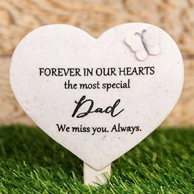 Image of Widdop Thoughts Of You Heart &#039;Dad&#039; Graveside Stake