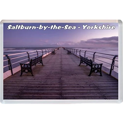 Image of Saltburn by Sea Yorkshire Jumbo Fridge Magnet/Magnets BBSFM21