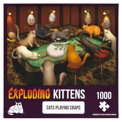 Image of Exploding Kittens PCRAPS 1K 6 Puzzle, Multi