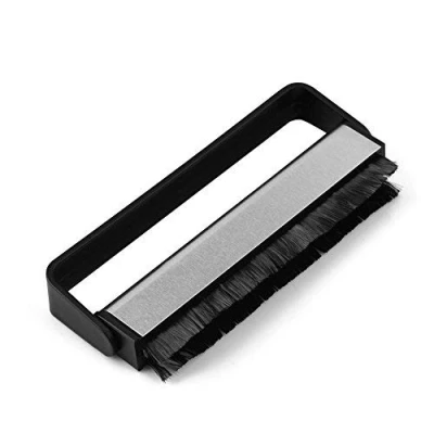 Image of Anti Static Cleaning Brush, Carbon Fiber Vinyl LP Record Cleaner Dust Remover