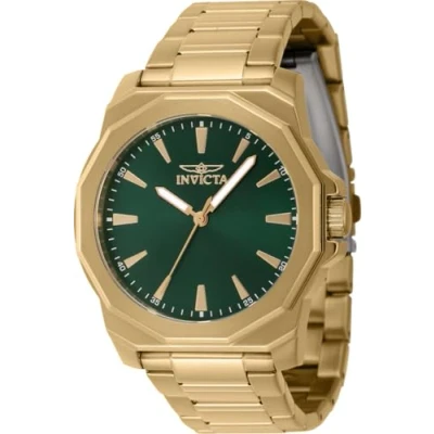 Image of Invicta Men&#039;s Analog Quartz Watch with Stainless Steel Strap 46841