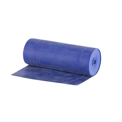Image of ROLYAN Energising Exercise Bands Latex Free , 5 m Blue Extra Heavy Elastic Band For Upper Body Lower &amp; Core Physical Therapy Pilates Home Workouts Rehab Fitness
