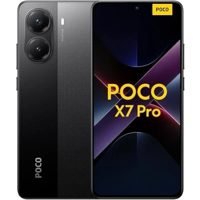 Image of xiaomi POCO X7 Pro smartphone, 12+512GB, Black UK Version 2 year Warranty (No Charger Included)