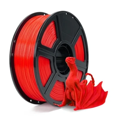 Image of FLASHFORGE ASA Filament 1.75mm, Anti UV 3D Printer Filament, Dimensional Accuracy +/ 0.02mm, Heat &amp; Weather Resistant Perfect for Printing Outdoor Functional Parts (Traffic Red)