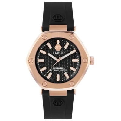 Image of Philipp Plein The Hexagon WoMens Black Watch PW1BA0323 Silicone One Size