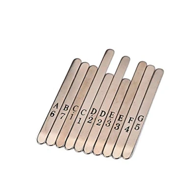 Image of Alnicov Musical Steel Keys for 10 Note Kalimba African Mbira Thumb Piano