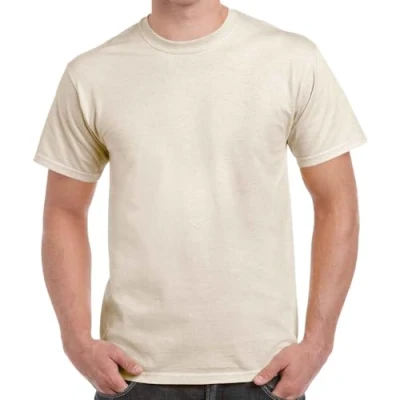Image of Gildan Heavy Cotton Adult T Shirt, Natural, XL