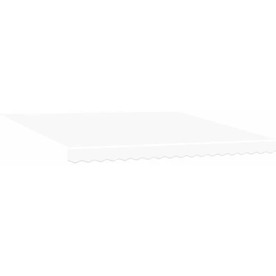 Image of vidaXL Awning Replacement Fabric for 4x3.5 m Frame White