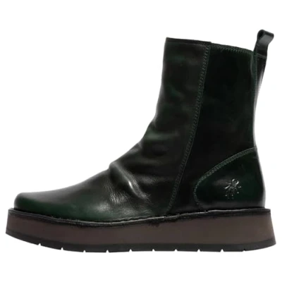Image of Fly London Women&#039;s RENO053FLY Fashion Boot, Wine, 6 UK
