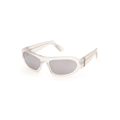 Image of GCDS Unisex Sunglasses, Size: 57, Transparent