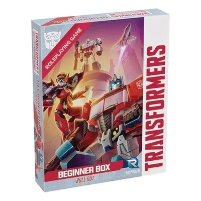 Image of Renegade Game Studios Transformers RPG: Beginner Box: Roll Out Roleplaying Ages 14+ 2 8 Players