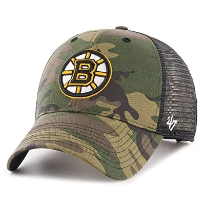 Image of 47 Brand Snapback Cap BRANSON Boston Bruins camo