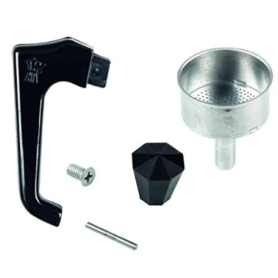 Image of Pezzetti Replacement parts set for Italexpress 3 cups with funnel, handle, knob, pen and screw