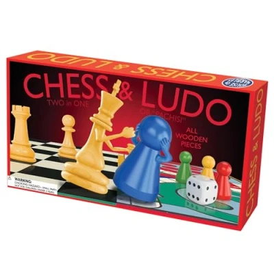Image of House of Marbles Chess &amp; Ludo Board Game