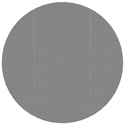 Image of vidaXL Pool Ground Cloth Light Grey, Polyester Geotextile, Round Shape, 366 cm Diameter, Protective Cover for Swimming Base