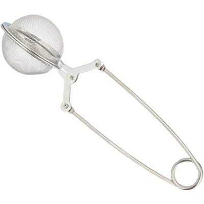 Image of IBILI Tea Ball Infuser Tongs, 18/10 Stainless Steel, Reusable