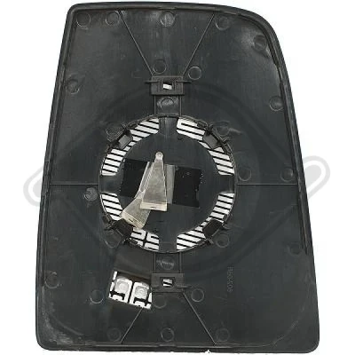 Image of 1823986, 1823995, BK3117K740BA, BK3117K741BA Wing Mirror Glass DIEDERICHS 1457027 Left Upper section FORD: Transit Mk7 Van