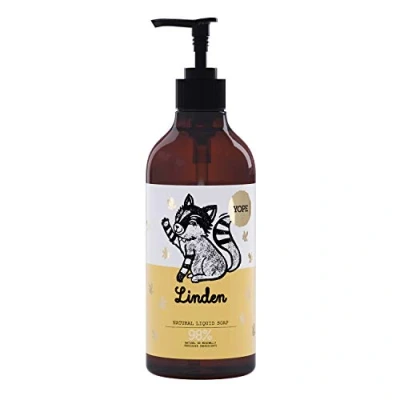 Image of Yope Natural Liquid Soap with Lime Scent Nourishing and Moisturizing Irritations 500ml
