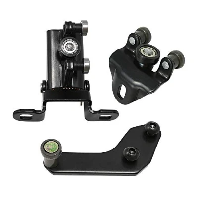 Image of Hoypeyfiy Left Sliding Door Roller Guide Set Side Runner 3Pcs for Transit Mk6 Mk7 1667675(TOP + Middle Bottom)
