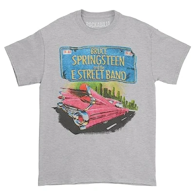 Image of Bruce Springsteen Pink Cadillac T Shirt