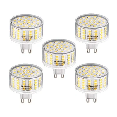 Image of 5 x G9 LED Light Bulb 220V 3000K Cool White 9W