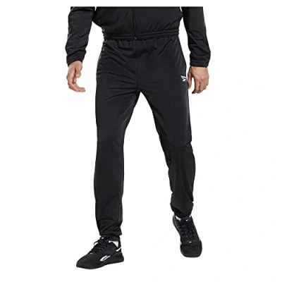 Image of Reebok Vector Trackpant Tracksuit bottoms, Men&#039;s, Size: Large, Night black