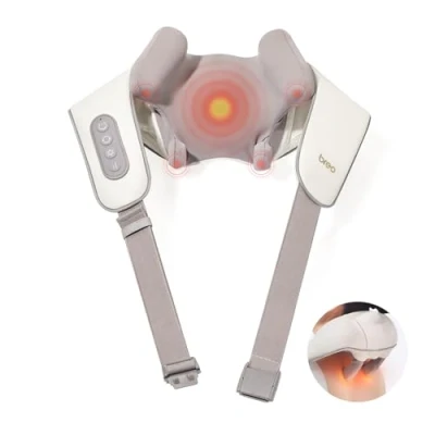 Image of Breo N5 Mini Neck Massager with Heat, Electric for and Shoulder, Deep Massage at Home, Muscle Relaxation Gifts